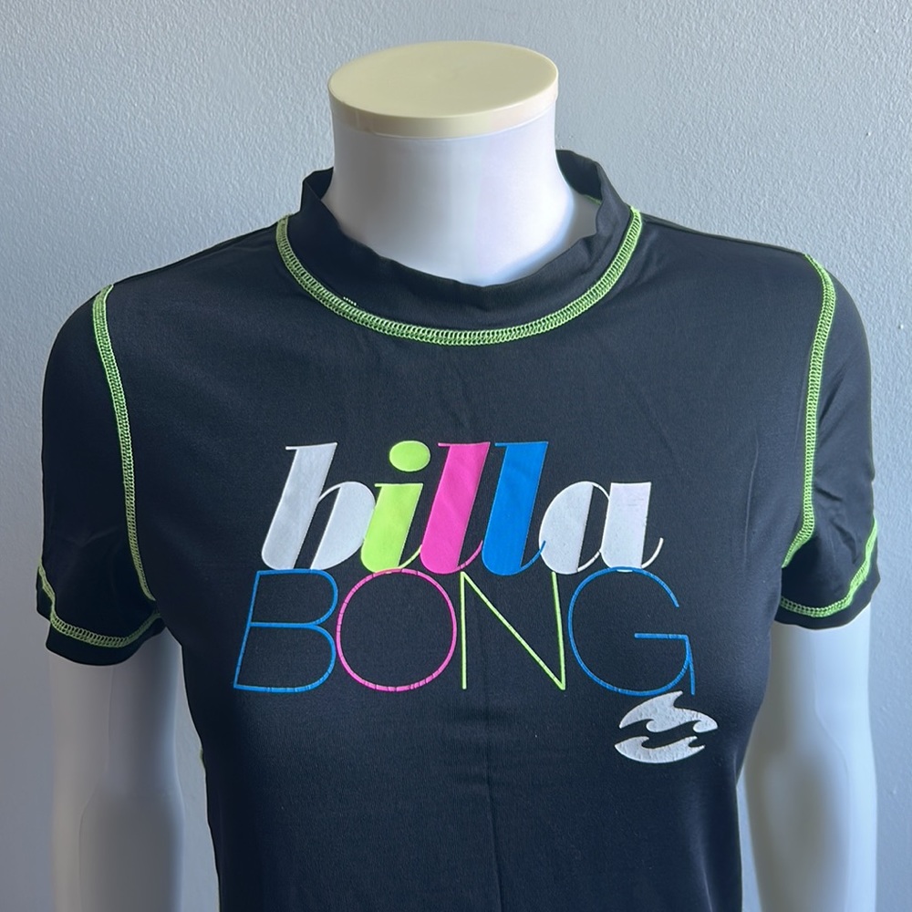 Billabong Swim Rash Guard Large . - Picture 2 of 7